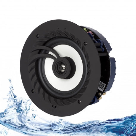 Lithe Audio 6.5" Bluetooth 5 IP44 Rated Bathroom Ceiling Speaker
