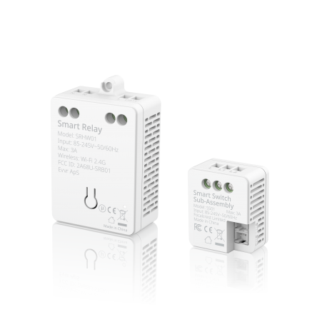 EVVR In-Wall Relay Switch (HomeKit WIFI)