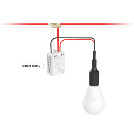 EVVR In-Wall Relay Switch (HomeKit WIFI)