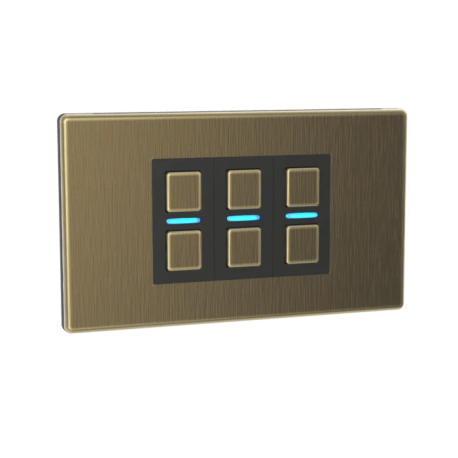 Lightwave 3 Gang Smart Dimmer LP23
