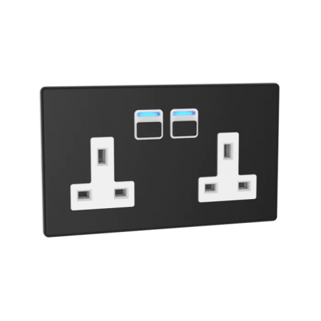 Lightwave 2 Gang Smart Socket LP42