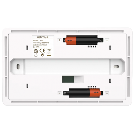 Lightwave 4 Gang Wire-free Switch White