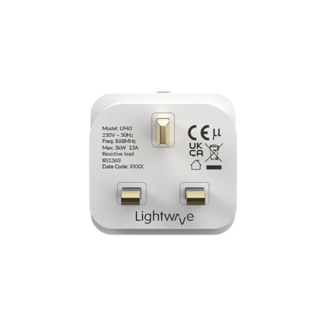 Lightwave Smart Plug-in with Energy Monitoring LP40