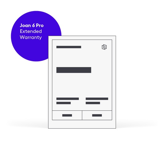 Joan Plus – Extended Warranty for Joan 6 Pro