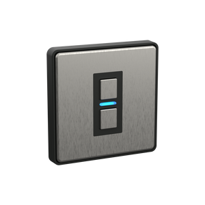 Lightwave 1 Gang Smart Dimmer - Stainless Steel