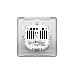 Lightwave 2 Gang Smart Dimmer- White