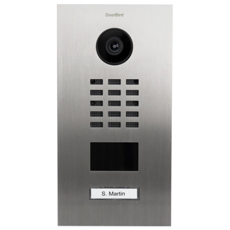 Doorbird D2101V IP Video Door Station With 1 Call Button