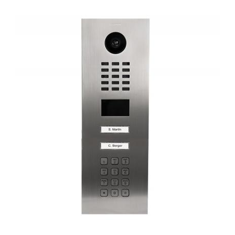 DoorBird D2102KV 2 Call Button / Keypad Stainless Steel