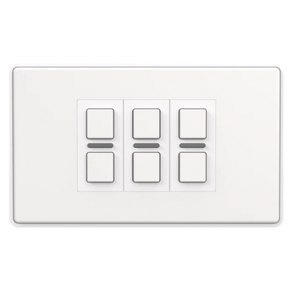 Lightwave 3 Gang Wire-free Switch White