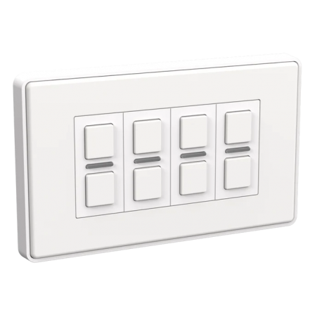 Lightwave 4 Gang Wire-free Switch White
