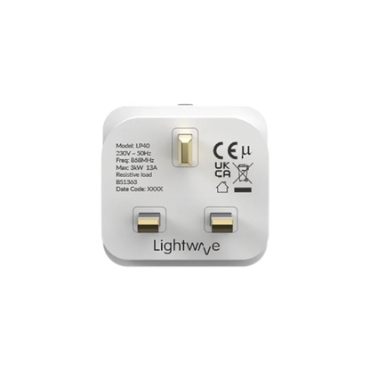 Lightwave Smart Plug-in with Energy Monitoring LP40