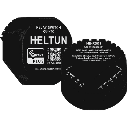 HELTUN Relay Switch Quinto (5x5A)