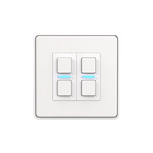 Lightwave 2 Gang Smart Dimmer- White