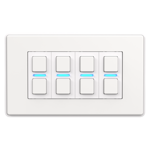 Lightwave 4 Gang Smart Dimmer- White